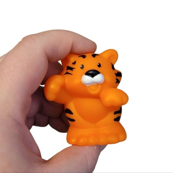 Lot Of 8 Fisher Price Little People Zoo Theme Figures - Picture 8 of 8